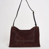 Borsa donna "Penelope" Slouch in suede vino 000148 ACAISUEDE WANDLER 