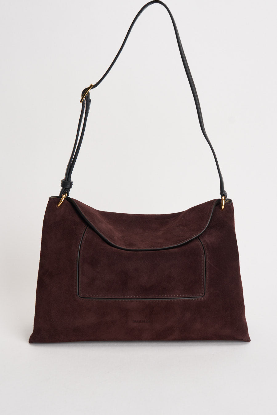 Borsa donna "Penelope" Slouch in suede vino 000148 ACAISUEDE WANDLER 