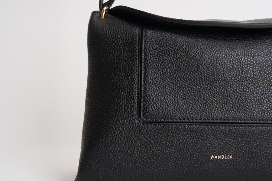Borsa donna "Penelope" Slouch nera 000148 BLACKCRUST WANDLER 