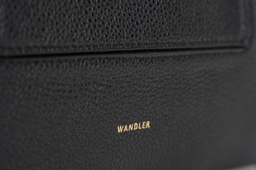 Borsa donna "Penelope" Slouch nera 000148 BLACKCRUST WANDLER 