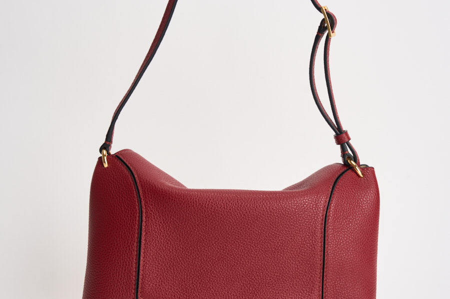 Borsa donna "Penelope" Slouch rossa 000148 SCARLETCRUST WANDLER 