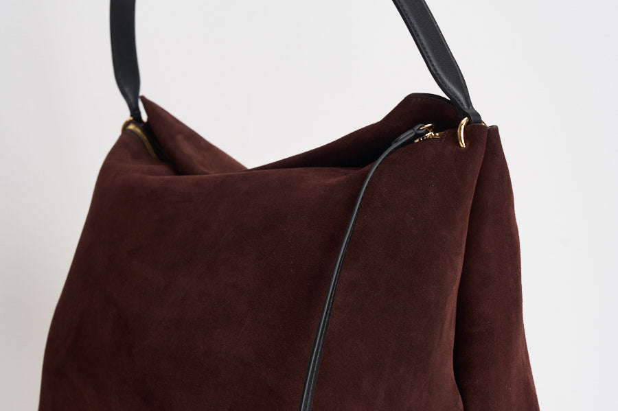 Borsa donna Penelope in suede vino 000161 ACAISUEDE WANDLER 