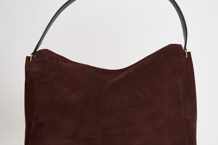Borsa donna Penelope in suede vino 000161 ACAISUEDE WANDLER 