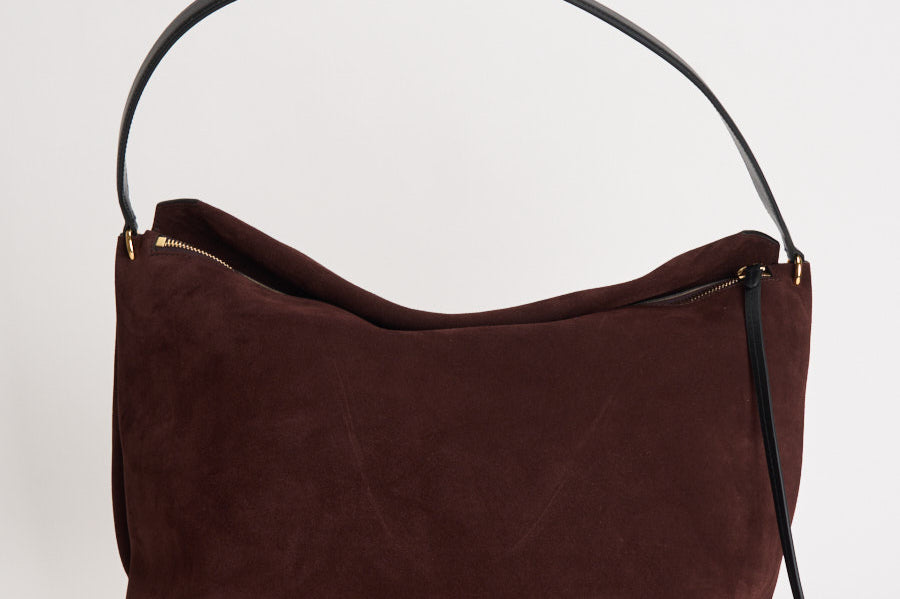 Borsa donna Penelope in suede vino 000161 ACAISUEDE WANDLER 