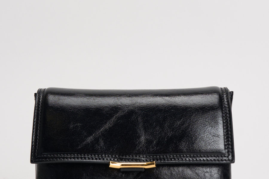 Borsa donna Ida Trio leather nera 000181 BLACKGLAZE WANDLER 