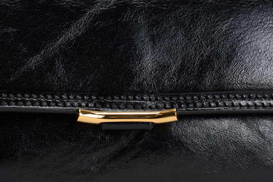 Borsa donna Ida Trio leather nera 000181 BLACKGLAZE WANDLER 