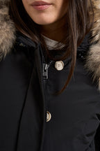 Parka donna Luxury Artic Raccoon nero 0652 100BLACK WOOLRICH 