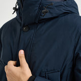 Parka uomo quattro tasche blu navy 2092 3989BLUE WOOLRICH 