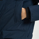 Parka uomo quattro tasche blu navy 2092 3989BLUE WOOLRICH 