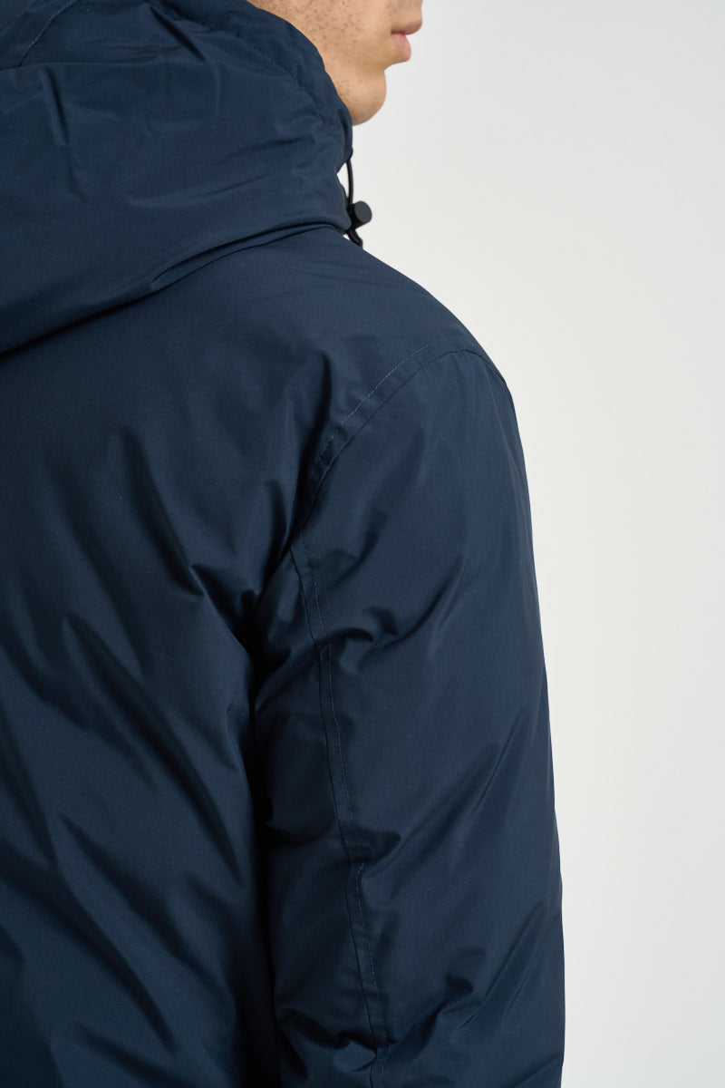 Parka uomo quattro tasche blu navy 2092 3989BLUE WOOLRICH 