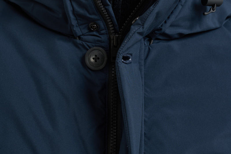 Parka uomo quattro tasche blu navy 2092 3989BLUE WOOLRICH 