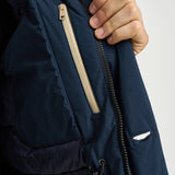 Parka uomo quattro tasche blu navy 2092 3989BLUE WOOLRICH 