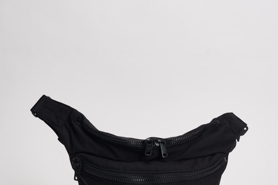 Marsupio uomo Staple Fanny Pack in tessuto nero JW6221 BLACK Y-3 