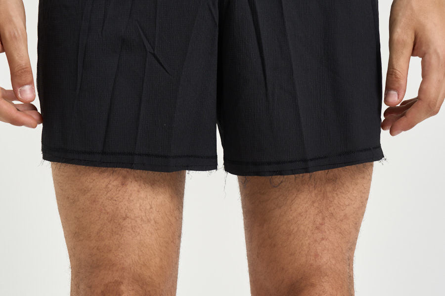 Bermuda uomo in tessuto tecnico nero KF6195 BLACK Y-3 