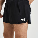 Bermuda uomo in tessuto tecnico nero KF6195 BLACK Y-3 