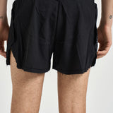 Bermuda uomo in tessuto tecnico nero KF6195 BLACK Y-3 