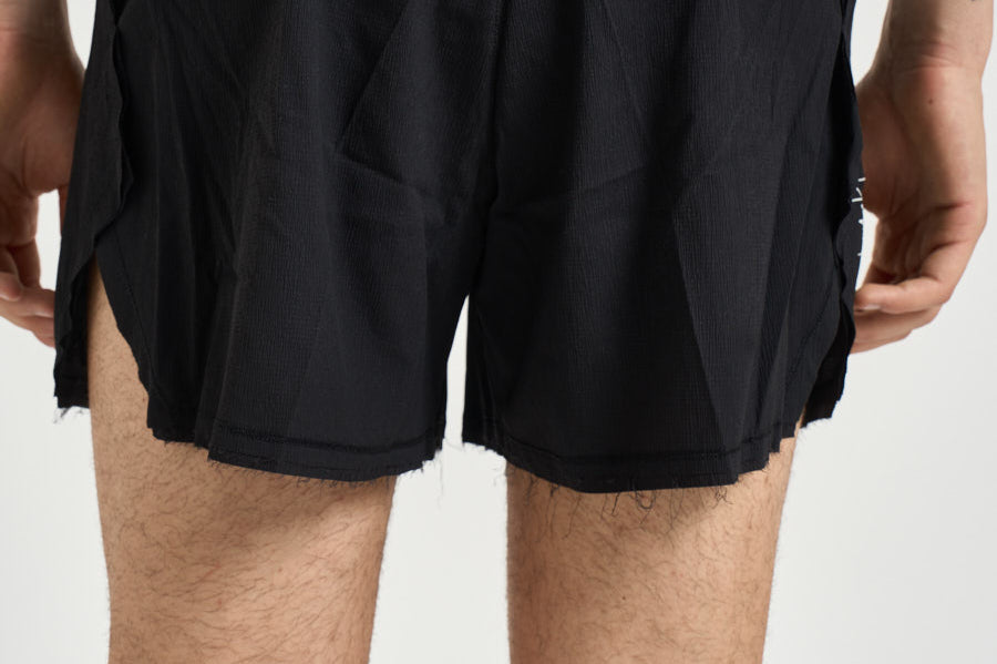 Bermuda uomo in tessuto tecnico nero KF6195 BLACK Y-3 