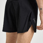 Bermuda uomo in tessuto tecnico nero KF6195 BLACK Y-3 