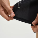 Bermuda uomo in tessuto tecnico nero KF6195 BLACK Y-3 