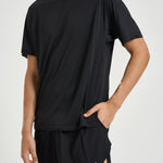 T-shirt uomo girocollo nera KF6197 BLACK Y-3 