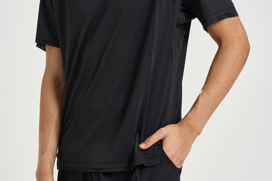 T-shirt uomo girocollo nera KF6197 BLACK Y-3 