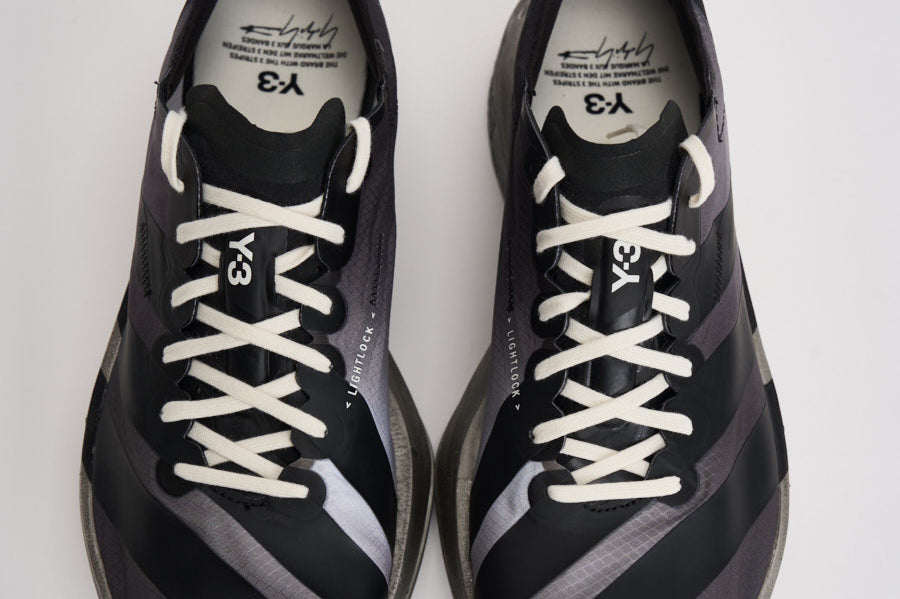Sneakers uomo Adios Pro 4 nere e grigie KI7128 BLACKWHITE Y-3 