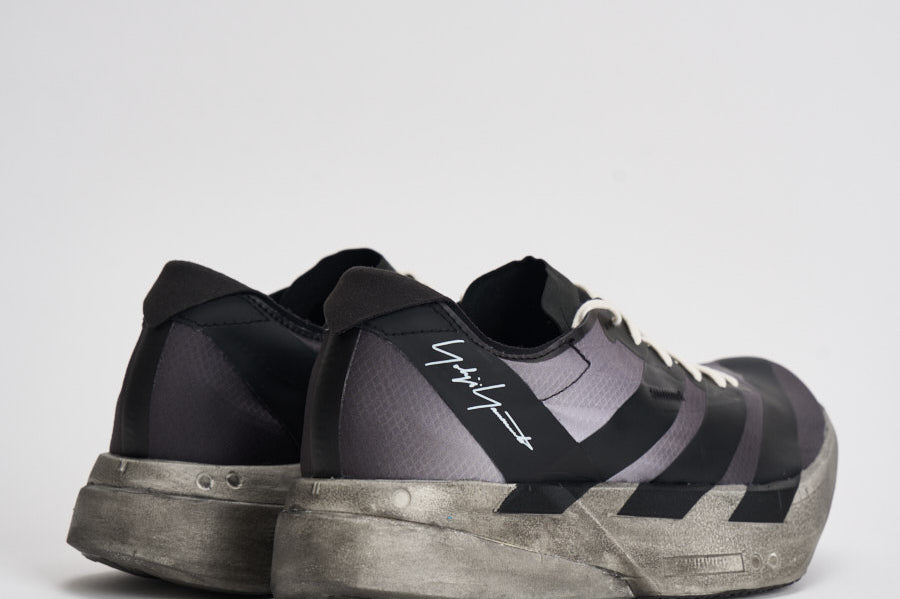 Sneakers uomo Adios Pro 4 nere e grigie KI7128 BLACKWHITE Y-3 