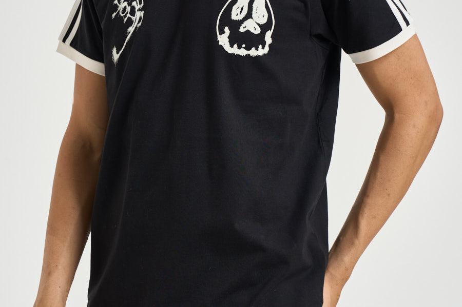 T-shirt uomo con stampa nera KQ8577 BLACK Y-3 
