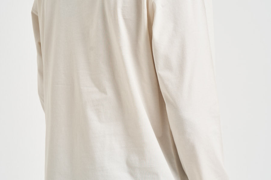 T-shirt uomo manica lunga panna KQ9777 WHITE Y-3 