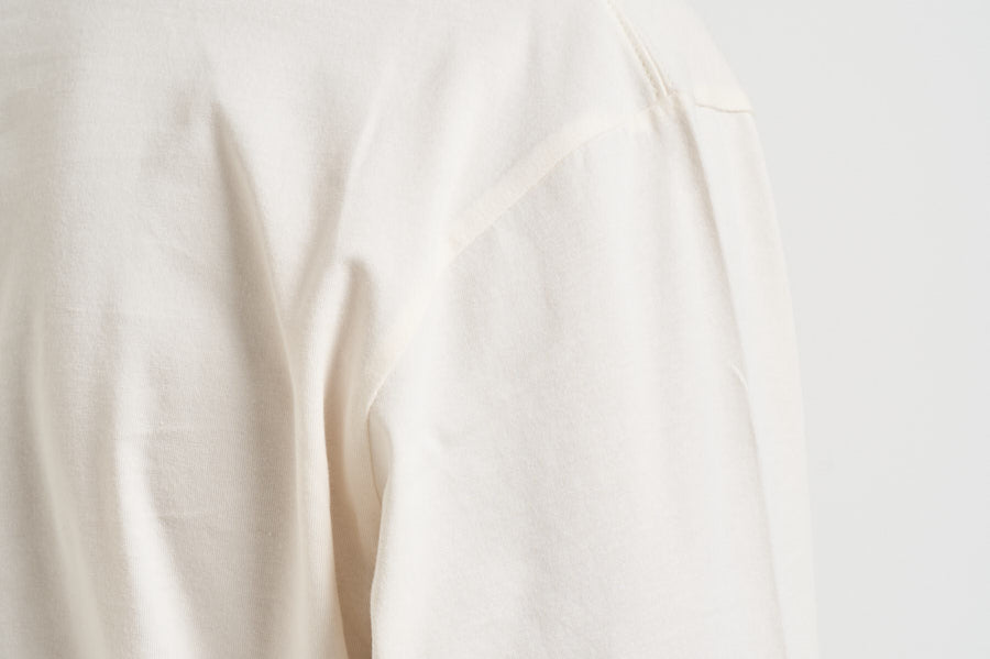 T-shirt uomo manica lunga panna KQ9777 WHITE Y-3 