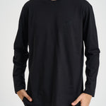 T-shirt uomo manica lunga nera KQ9778 BLACK Y-3 