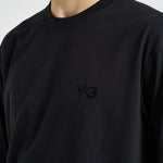 T-shirt uomo manica lunga nera KQ9778 BLACK Y-3 