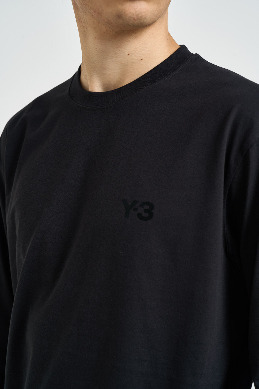 T-shirt uomo manica lunga nera KQ9778 BLACK Y-3 