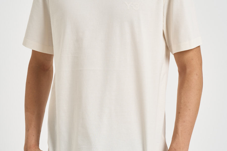 T-shirt uomo girocollo avorio KQ9782 WHITE Y-3 