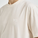 T-shirt uomo girocollo avorio KQ9782 WHITE Y-3 