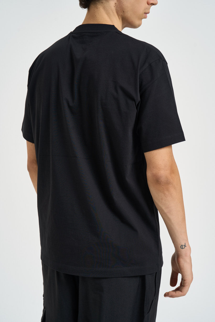 T-shirt uomo girocollo nera KQ9783 BLACK Y-3 