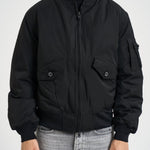 Giubbotto uomo con tasche a patta nero KS1207 BLACK Y-3 