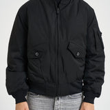 Giubbotto uomo con tasche a patta nero KS1207 BLACK Y-3 