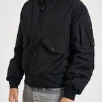 Giubbotto uomo con tasche a patta nero KS1207 BLACK Y-3 