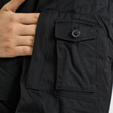 Giubbotto uomo con tasche a patta nero KS1207 BLACK Y-3 
