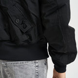 Giubbotto uomo con tasche a patta nero KS1207 BLACK Y-3 