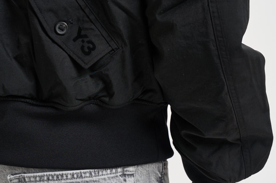Giubbotto uomo con tasche a patta nero KS1207 BLACK Y-3 