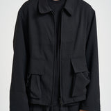 Giacca uomo con colletto nera KS7648 BLACK Y-3 