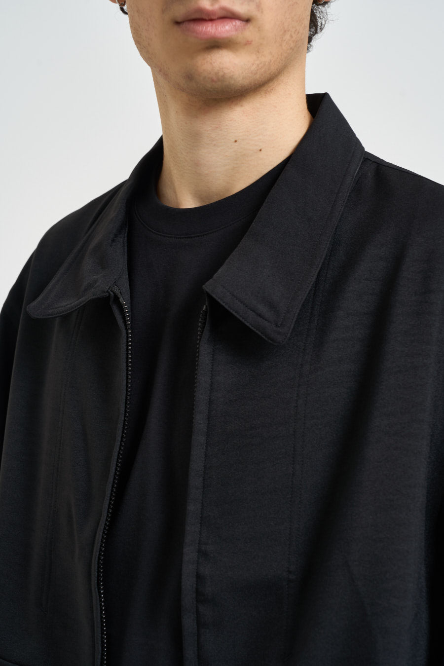 Giacca uomo con colletto nera KS7648 BLACK Y-3 