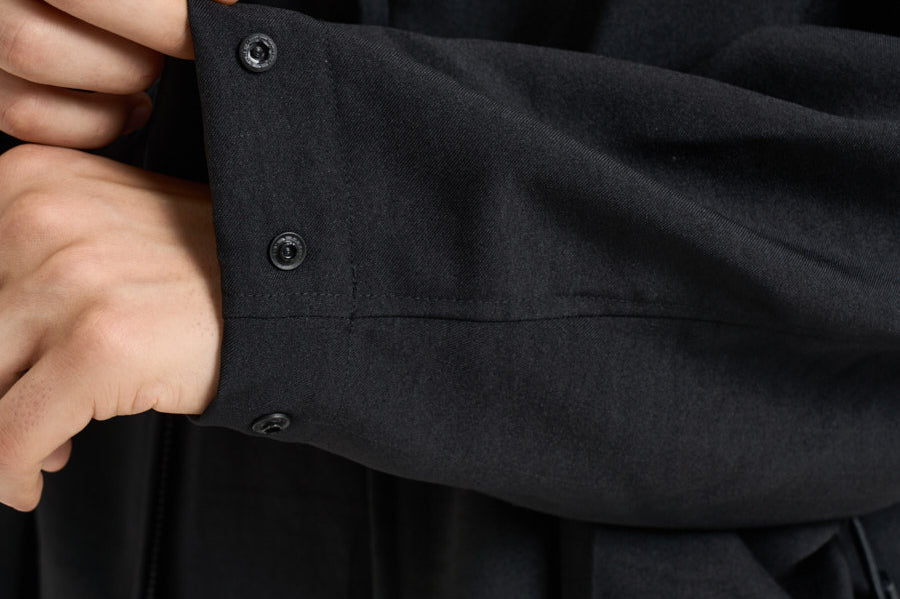 Giacca uomo con colletto nera KS7648 BLACK Y-3 