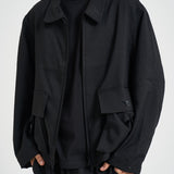 Giacca uomo con colletto nera KS7648 BLACK Y-3 