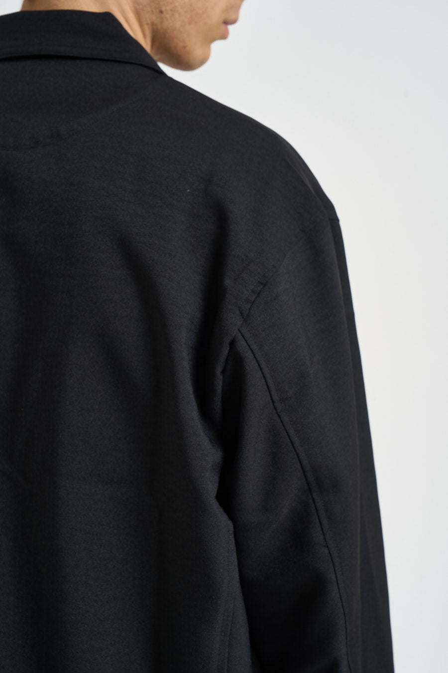 Giacca uomo con colletto nera KS7648 BLACK Y-3 
