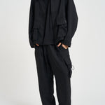 Giacca uomo con colletto nera KS7648 BLACK Y-3 