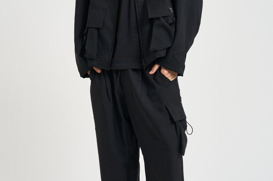 Giacca uomo con colletto nera KS7648 BLACK Y-3 