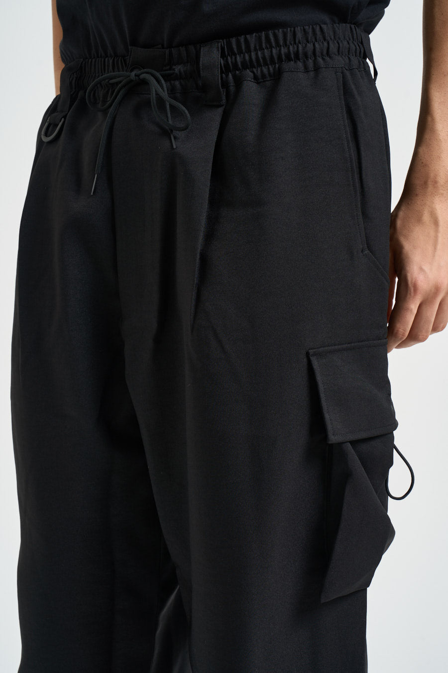 Pantalone uomo over fit nero KS7654 BLACK Y-3 
